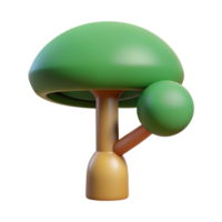 gorgeous unparalleled Abstract tree with circular canopy and rectangular trunk. Minimal design, single-weight stroke, with Scalable Design. png