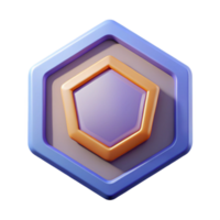 stunning energetic baroque Octagonal badge with parallel curved lines. Geometric, flat color, single-weight stroke with Scalable Design. elite png