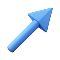 extraordinary acclaimed Arrow pointing right with a sharp tip. Flat color, crisp edges, with Scalable Design. png