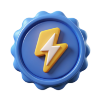 mysterious glorious Minimal lightning bolt icon. Clean lines, scalable design, solid color with Scalable Design. studio quality png