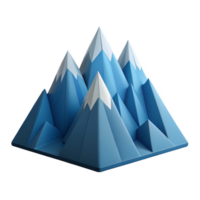 bold striking Geometric representation of a mountain range. Crisp edges, minimal with Scalable Design. authentic png