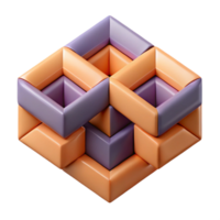 vibrant bold surreal Geometric pattern of triangles. Crisp edges, minimal with Scalable Design. professional png