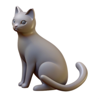 serene romantic bohemian Minimal silhouette of a cat sitting. Crisp edges, single-weight stroke with Scalable Design. expertly shot png