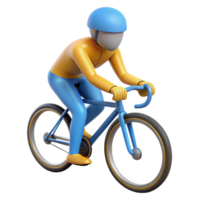 spectacular remarkable Clean lines define a cyclist silhouette. Flat color, minimal design, with Scalable Design. png