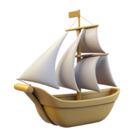 unforgettable vintage Minimal silhouette of a sailing ship. Clean lines, flat color, with Scalable Design. premium png