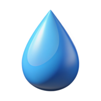 picturesque artistic Isometric raindrop with flat color. Clean lines, single-weight stroke with Scalable Design. authentic png