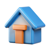 dramatic striking Stylized house icon with a triangular roof. Crisp edges, flat color with Scalable Design. fine detail png