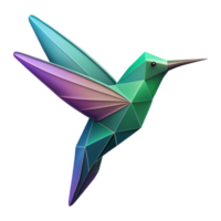 extraordinary playful minimalist Geometric hummingbird silhouette. Clean lines, minimal, flat color with Scalable Design. professional png