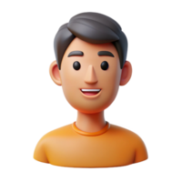 coveted retro Minimalist portrait of a face with simple features. Clean lines, flat color with Scalable Design. flawless png