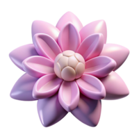 sought-after minimalist Single-weight stroke monoline flower with flat color and clean lines with Scalable Design. 8K png