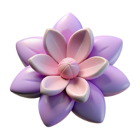 wonderful mysterious retro Single-weight stroke monoline flower with flat color and clean lines with Scalable Design. flawless png