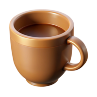 glorious dreamy modern Clean lines silhouette of a coffee cup. Flat color, with Scalable Design. gallery standard png