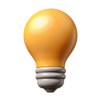 magnificent vintage Single-weight stroke outline of a lightbulb. Crisp edges, flat color, minimal design with Scalable Design. museum quality png