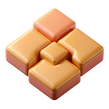 excepcional retro un simétrico arreglo de rectángulos, crujiente bordes, plano color, con escalable diseño. estudio calidad png