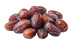 Close-up view of a cluster of plump dates. png
