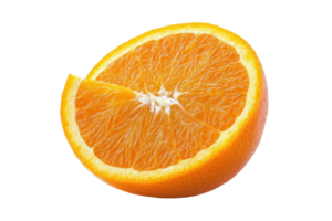 Close-up view of a citrus fruit slice. png