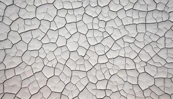 Cracked Earth Surface Texture Creates Abstract Pattern Background photo