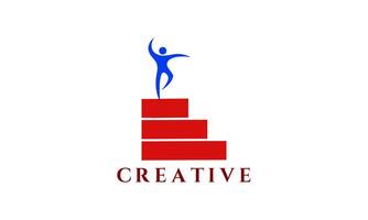 Unique Abstract Logo Design Template vector