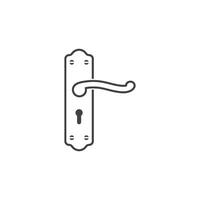 door handle icon illustration design. element vector