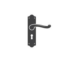 door handle icon illustration design element, vector