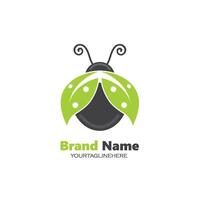 ladybug icon illustration design . vector