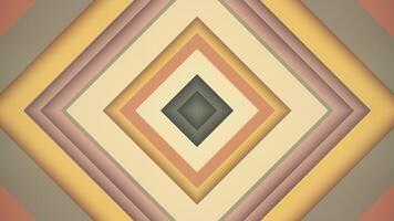 Elegant abstract background with a geometric pattern of gently moving layered cutout diamond shapes. Full HD and looping bright stylish animation. video