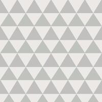 Minimal Geometric Triangle Seamless Pattern in Light Gray and White for Modern Background and Design Use vector