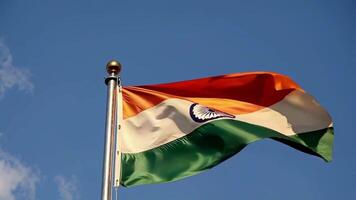 Waving Indian Flag video