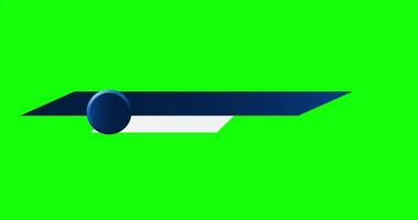Futuristic design lower third banner animation. Broadcast news lower third banner template design. 4K animation video