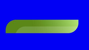Lower third banner animation. Lower third bar template for breaking news, television, and media channels. Interface template. 4K animation. video