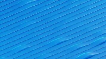 3d rendering slow motion abstract animation background in beautiful blue color video