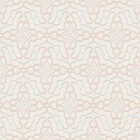 Ornamental seamless pattern with flowing, interconnected lines. Monochrome ornate light beige background with delicate wavy smooth curves, ideal for textiles, wallpapers, and interior decor vector