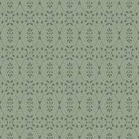 Traditional seamless pattern with geometric design in muted sage green. Subtle texture in oriental style for textiles, wallpaper, fabric vector