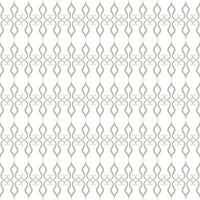 Elegant seamless pattern with delicate grid of ornamental swirls. Classic repeating trelis motif for wallpaper, fabric, textile, design vector