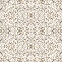 Lace Seamless pattern with intricate ornamental design. Beige brown rich background in damask style for wallpaper, fabric, invitations, website textures vector