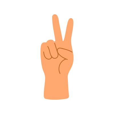 2 Educational Finger Counting Hand Signs