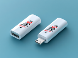 Flash Pen drive mock up offering backup-ready use and branded micro Pen drive mock up psd
