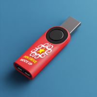 Branded Pen drive mock up featuring unique portable Pen drive mock up and flash Pen drive mock up psd