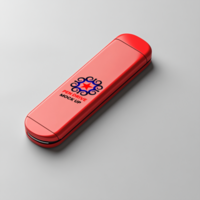 High quality Pen drive mock up built for personal data with digital Pen drive mock up features psd
