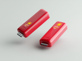Abreact Pen Drive Mock Up Customizable USB Memory Stick For Branding And Display psd
