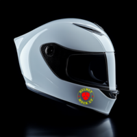 Sport helmet mock up collection with helmet mock up shadows and helmet mock up headgear styles psd