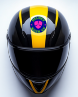 Realistic helmet mock up presentation for helmet mock up riders and helmet mock up brands psd
