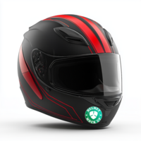 Helmet mock up gear view with helmet mock up brand in helmet mock up mockups psd