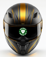 Helmet mock up crafted for helmet mock up riding with stylish helmet mock up curves psd