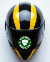 Ultra modern helmet mock up in helmet mock up design with helmet mock up branding psd