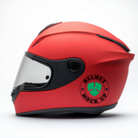 Clean helmet mock up template for creative helmet mock up users in helmet mock up presentations psd