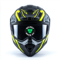 Helmet mock up branding for helmet mock up showcase with helmet mock up effect psd