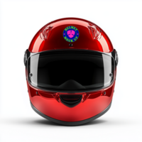 Realistic Helmet Mock Up Realistic Motorcycle Helmet Isolated on White Background for Branding psd
