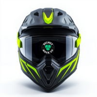 Editable helmet mock up icon with helmet mock up scene and helmet mock up shell psd