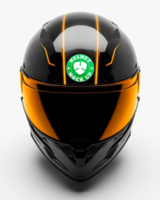 Isolated helmet mock up showcasing helmet mock up lines with helmet mock up clarity psd